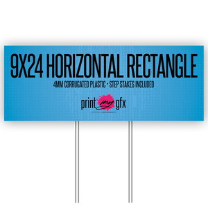 9x24 Horizontal Rectangle