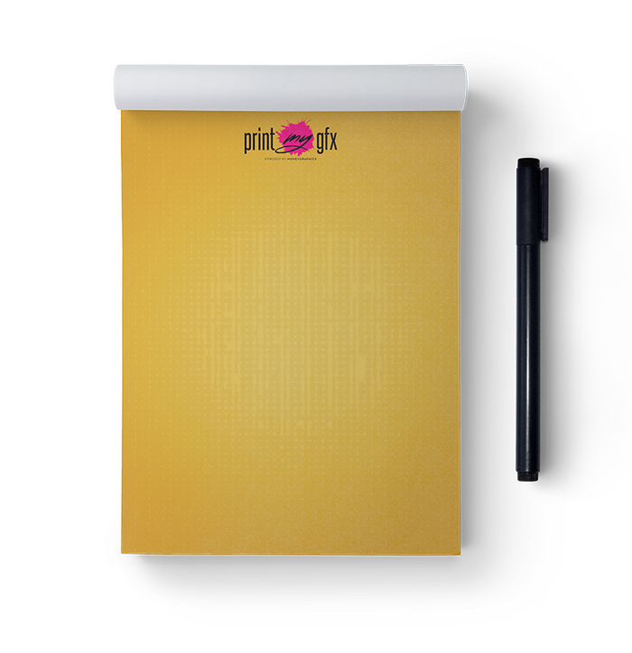 5.5x8.5 Note Pads (100 Pages)