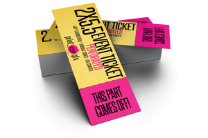 2x5.5 Event Ticket (Perforated)