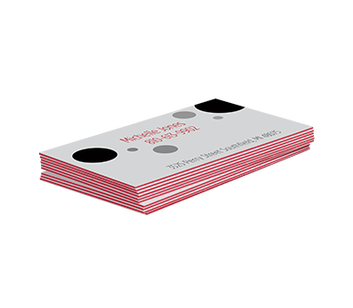 2x3.5 Business Cards (38pt Ultimate Triple Layer Red)